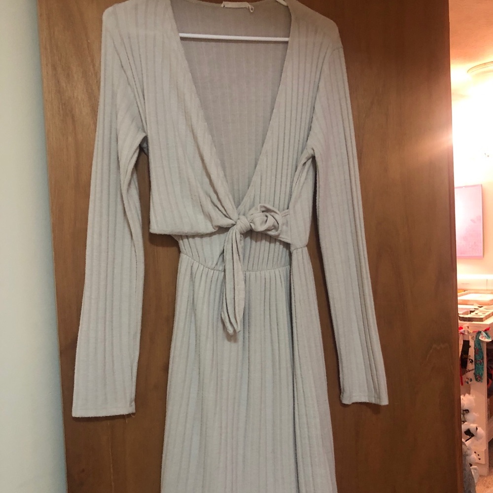 Cream lush dress